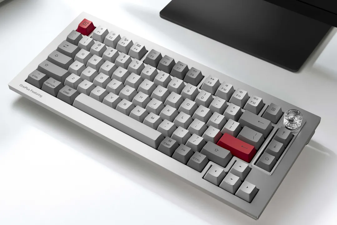 OnePlus推出首款机械键盘，外观与Keychron相似。 - EVLIT