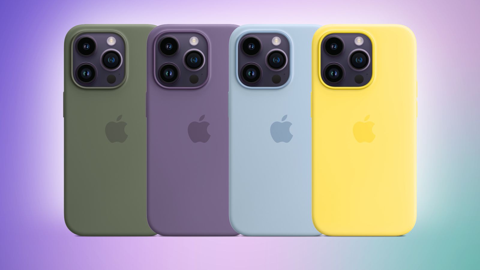 苹果官方发布新款iPhone 14/14 Plus硅胶壳和Apple Watch表带，多款新颜色组合可选。 - EVLIT