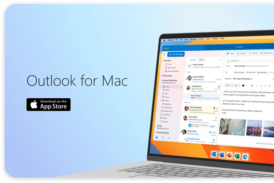 Outlook for Mac 免费使用，不再需要 Microsoft 365 订阅或授权 - EVLIT