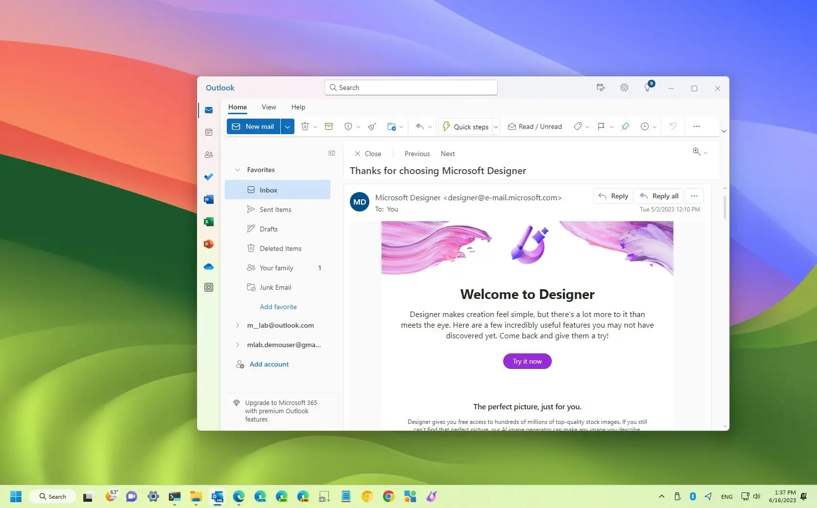 微软将在2024年用新的Outlook替换Windows 11的邮件应用程序 - EVLIT