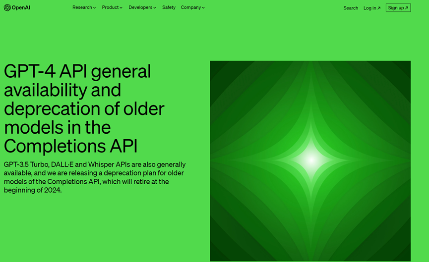 重磅！OpenAI宣布GPT-4 API，全面开放使用！ - EVLIT