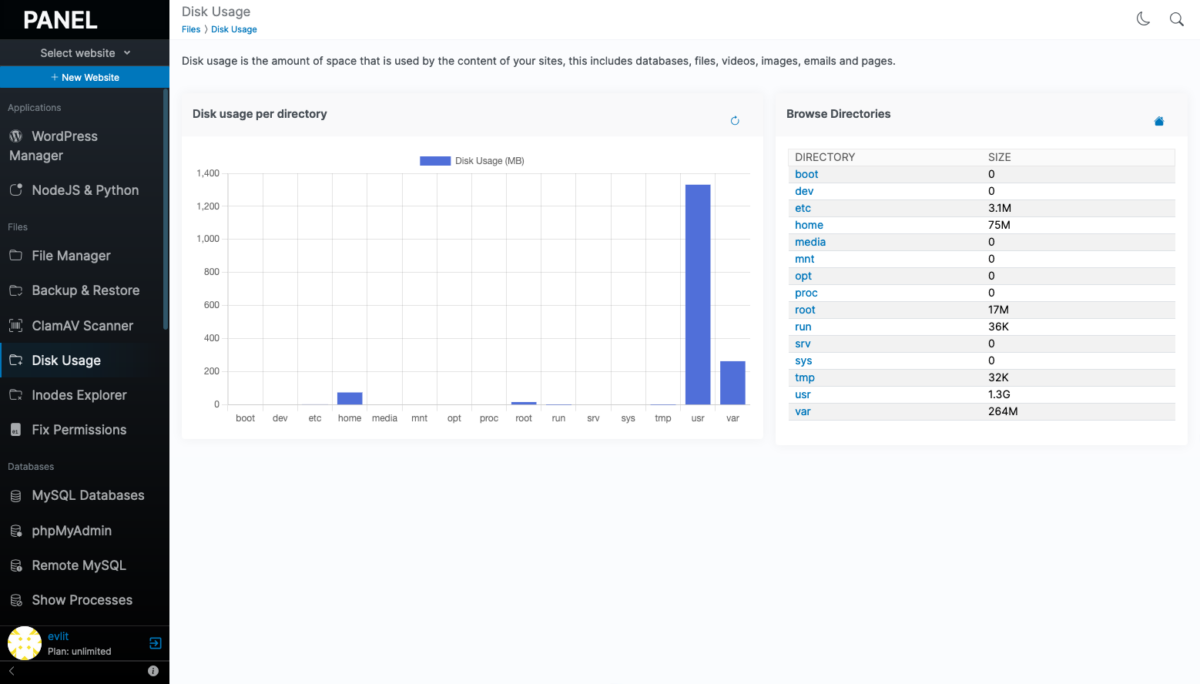 图片[14] - OpenPanel：下一代主机控制面板，支持多租户/容器化/隔离的运行环境/安全增强/资源限制 - EVLIT